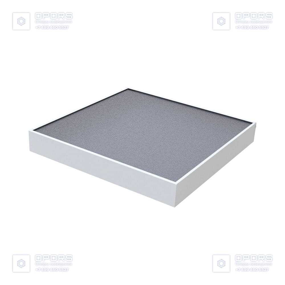 Офис 20 Экстра IP30 CRI90 4000К Колотый лед 595х595х80мм фото 1