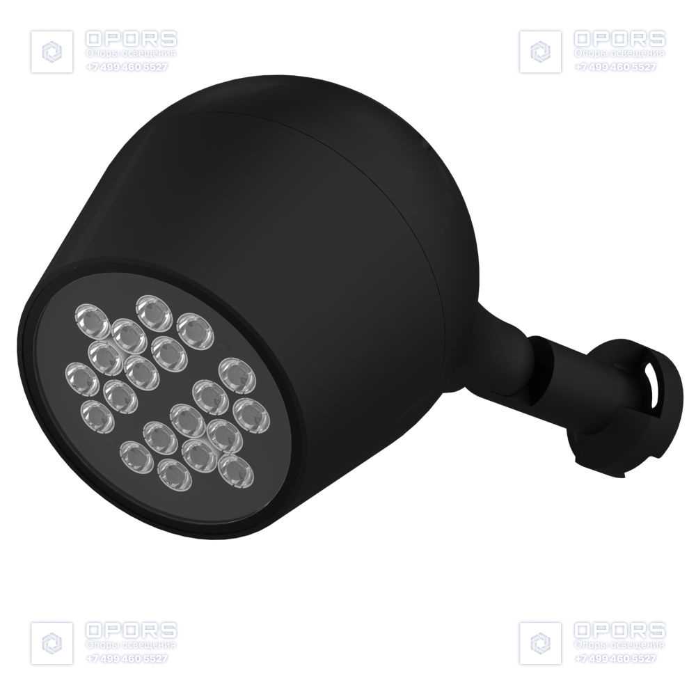 Шелл 50 M CRI70 5000К 10° Поворотный кронштейн фото 1