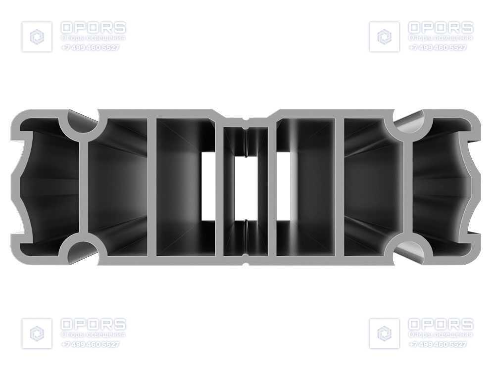 Лага алюминиевая HILST JOIST SLIM PREMIUM 60x20Х4000 мм фото 2