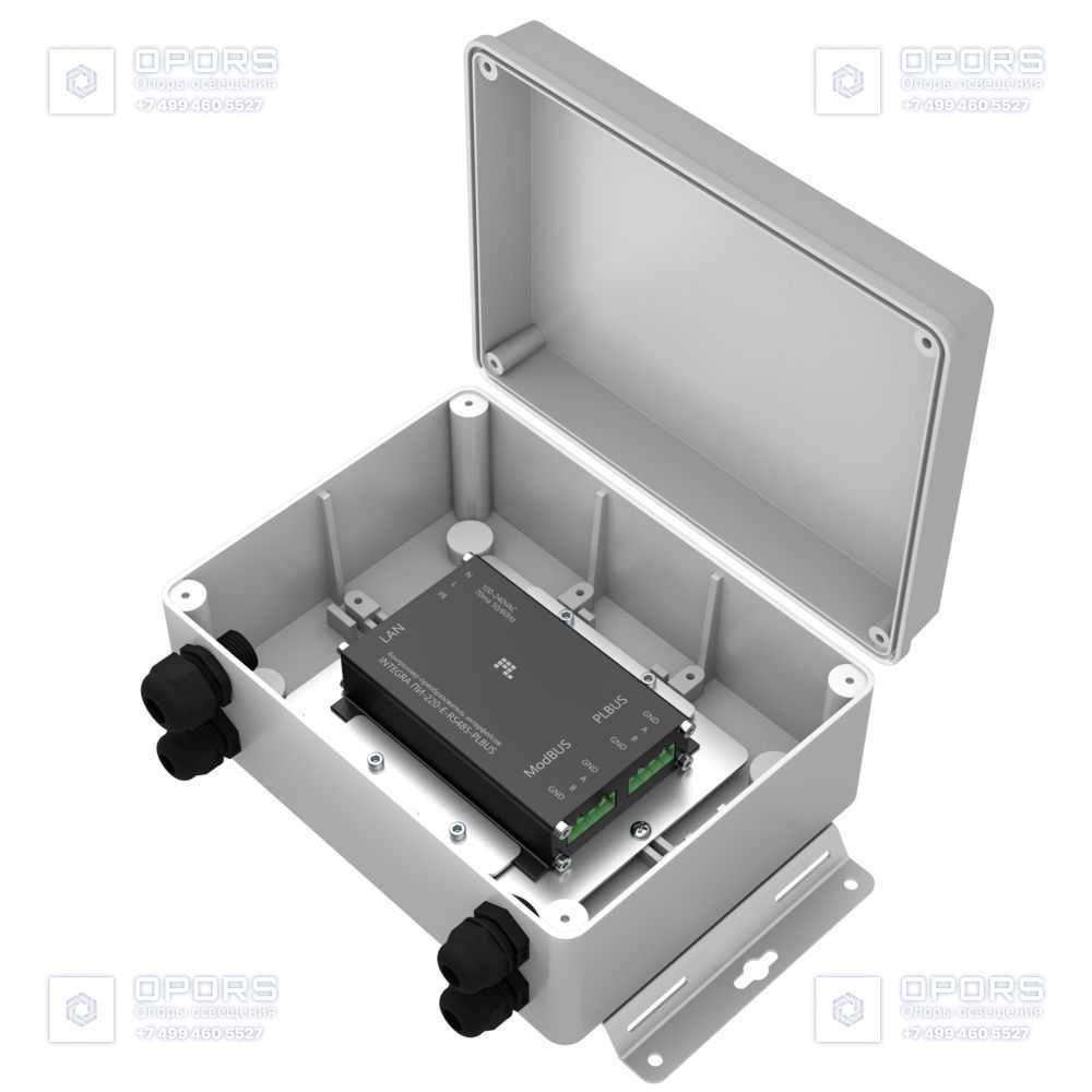 Преобразователь интерфейсов Integra ПИ-220-E-RS485-PLBUS IP54 фото 3