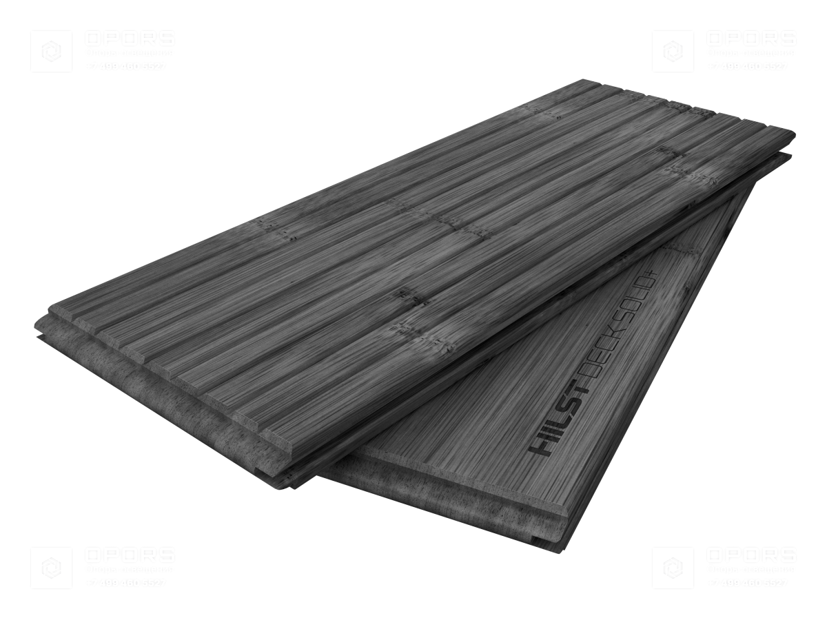 Террасная доска HILST DECK SOLID+, Volcano Sand, 1200 кг/м³ фото 1