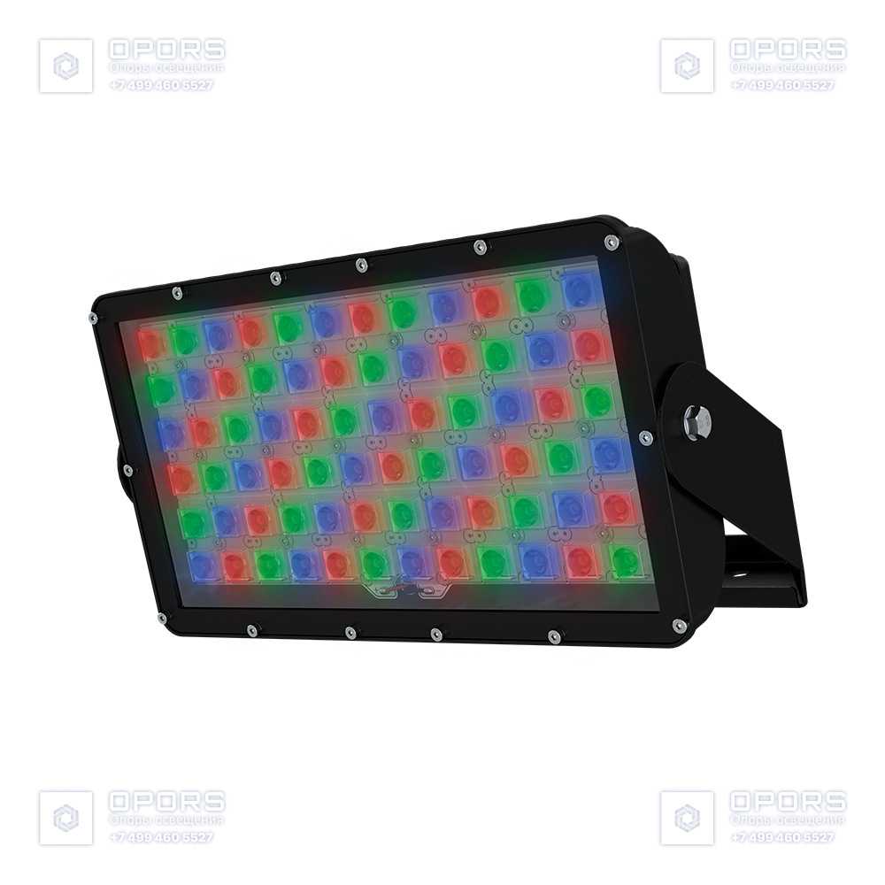 Прожектор 100 X RGB DMX 25° фото 1